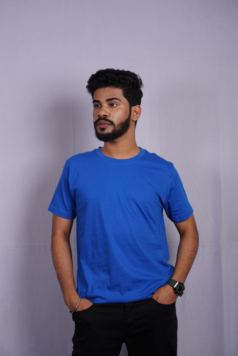 Checkered Shirt & Royal Blue T-Shirt Combo - Image 10