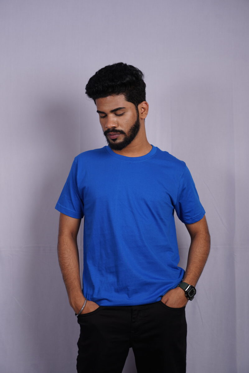 Checkered Shirt & Royal Blue T-Shirt Combo - Image 11